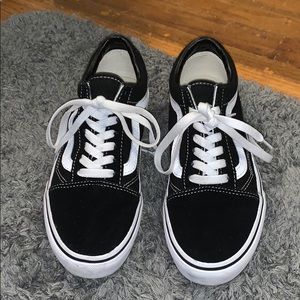 Platform old skool vans LIGHTLY WORN